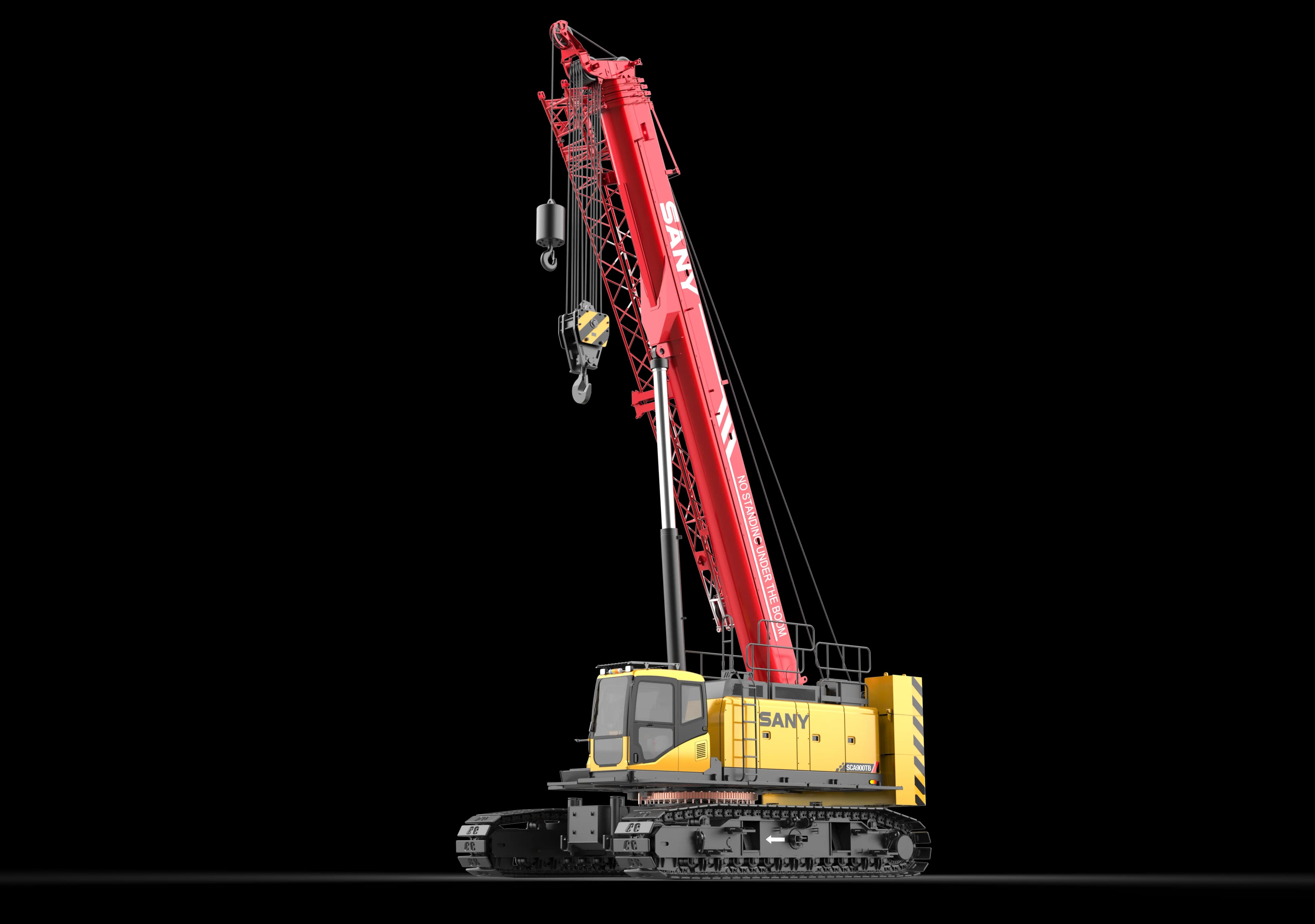Grue sur Chenilles – Flèche Télescopique - Plus de 55T