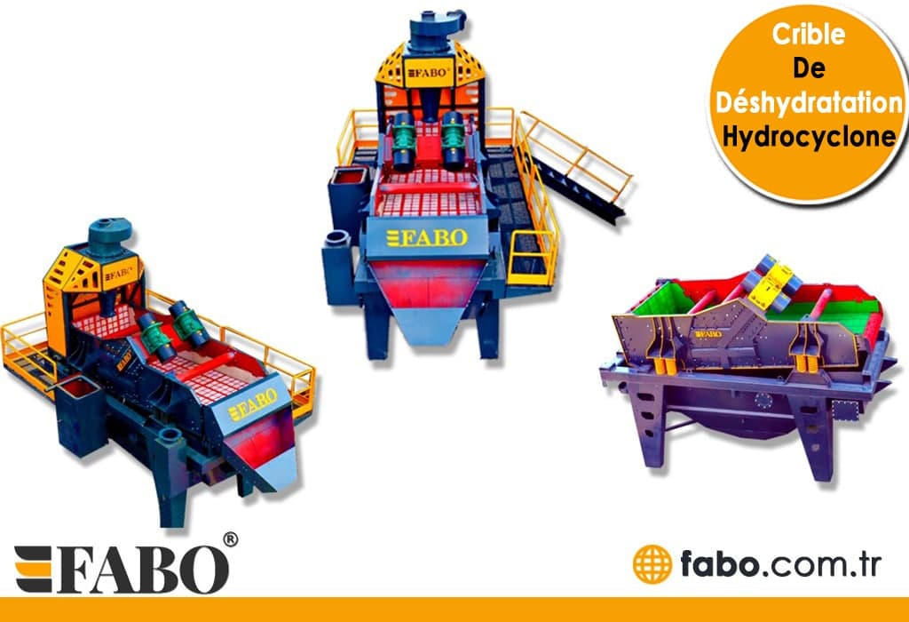 Crible de Déshydratation Hydrocyclone série DSHC