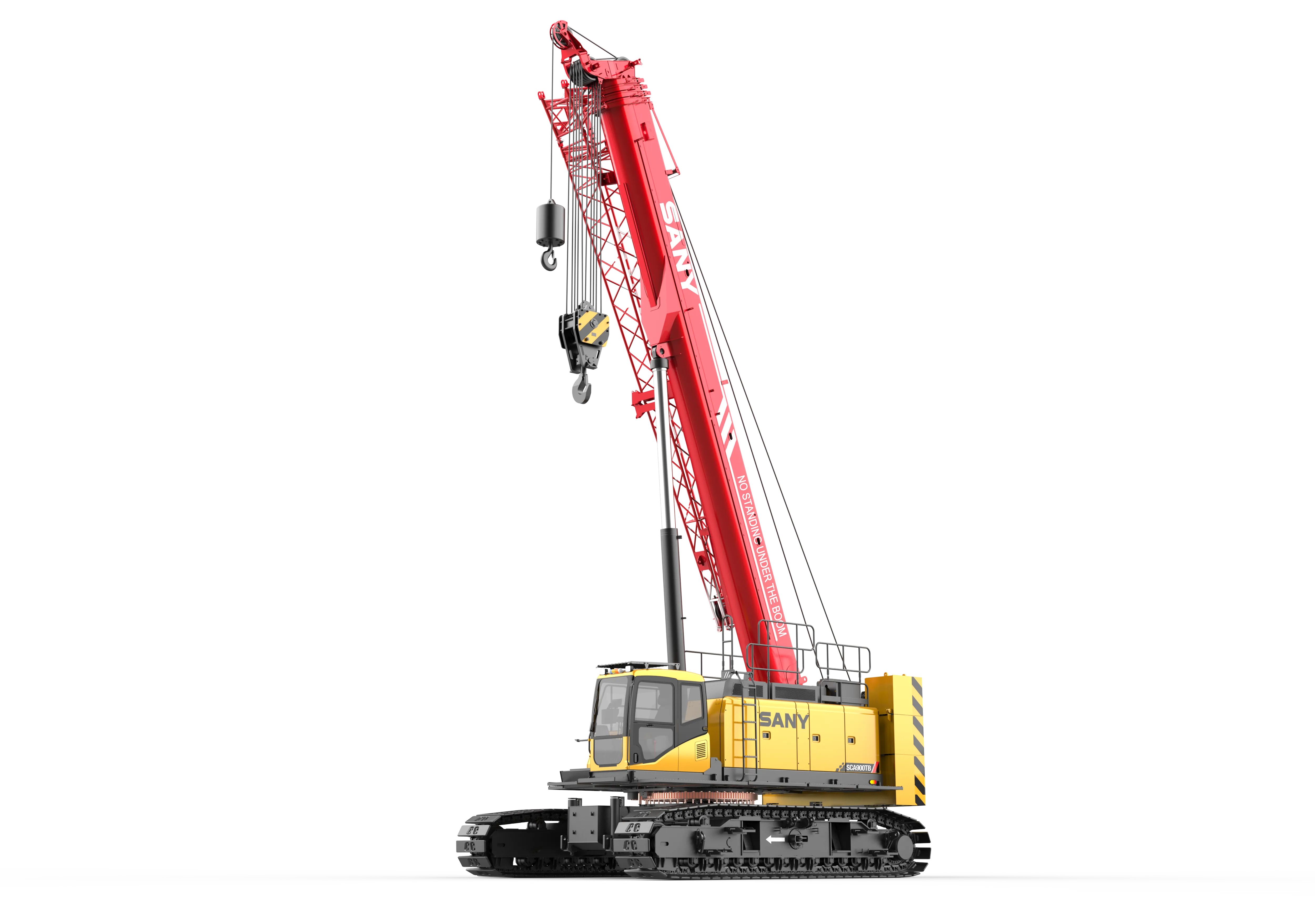 Grue sur Chenilles – Flèche Télescopique - Plus de 55T